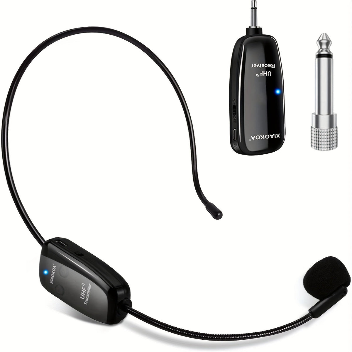 Recording Microphone shown in the Black option