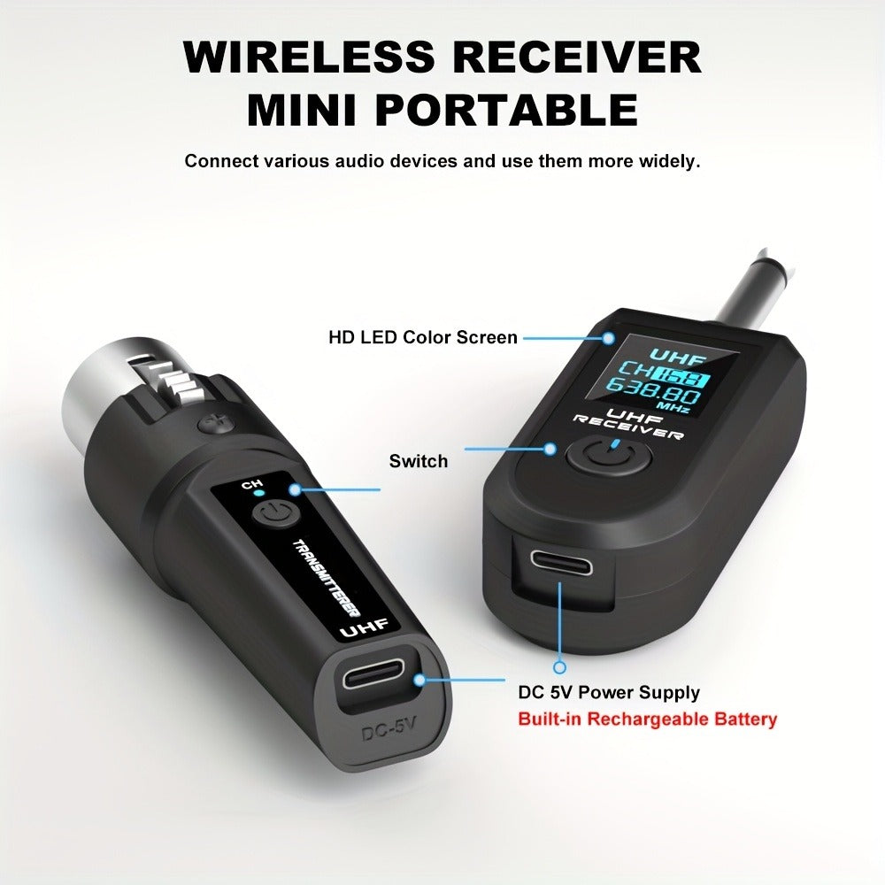 Recording Microphone, 2.4 GHz Wireless, Wireless, DOSLNLYA for Recording and Streaming detail image - detail view 4