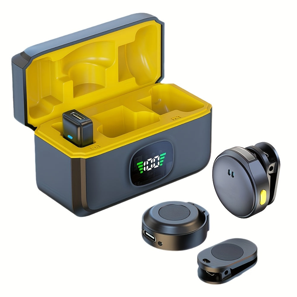 Recording Microphone shown in the Yellow Warehouse option