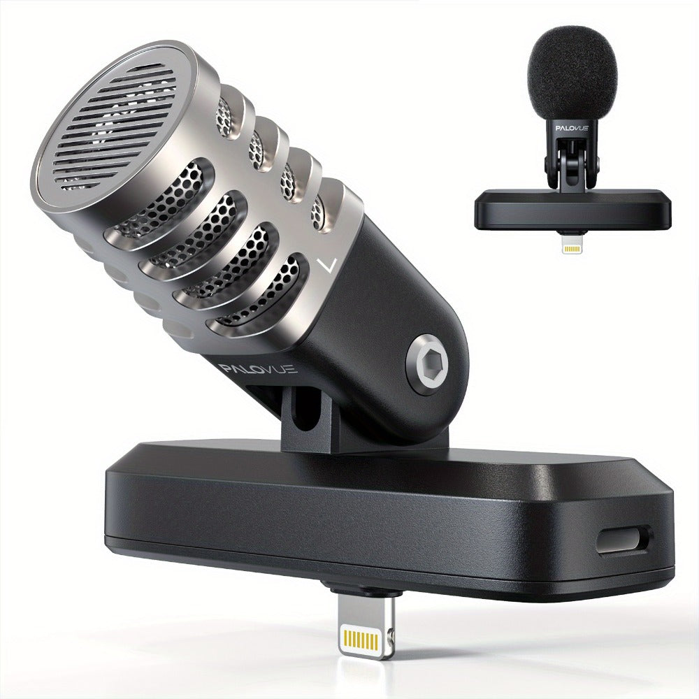 Recording Microphone, Portable, Cardioid, PALOVUE, MFi for Recording and Streaming detail image - detail view 3