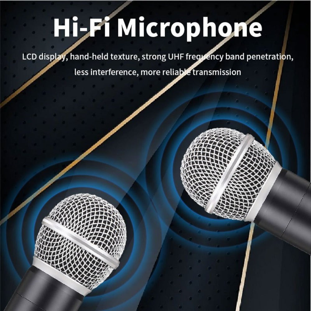 Recording Microphone, Wireless, 6.35mm, Dual, Channel for Recording and Streaming detail image - detail view 18