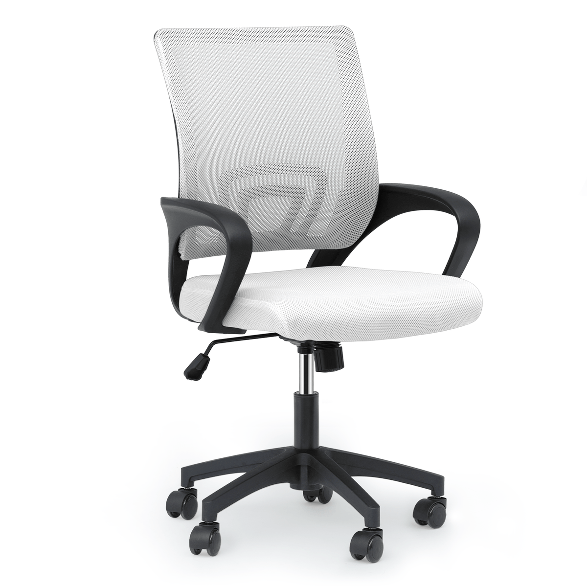 Rolling Office Chair with Armrests and Padded Seat for Home Office detail image - detail view 8