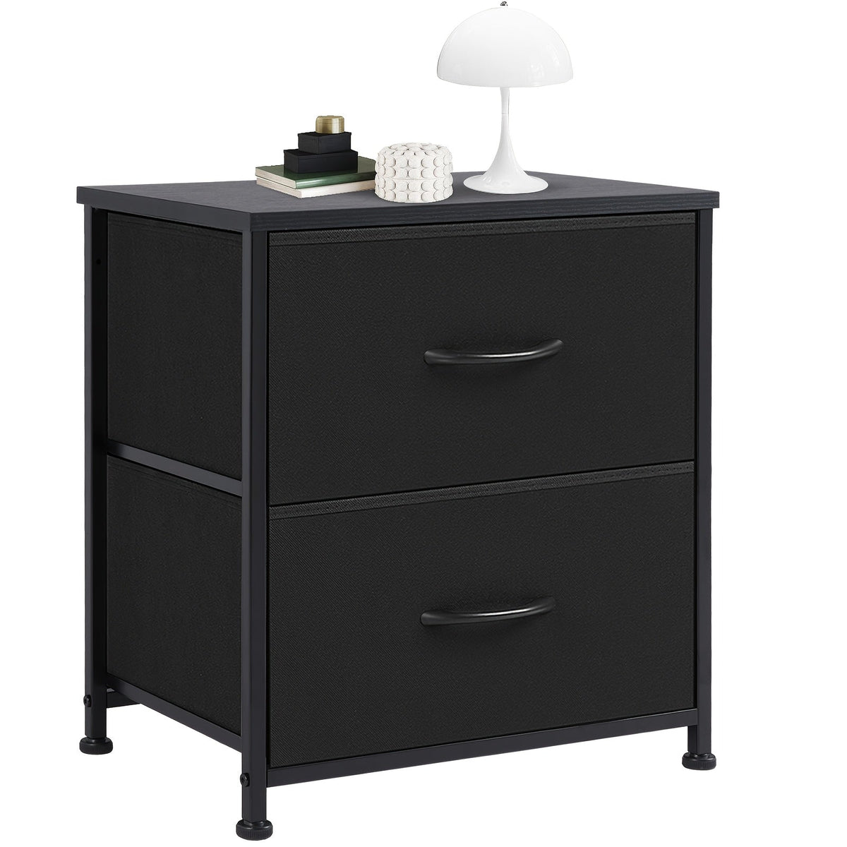 Dresser shown in the 2-drawer black option