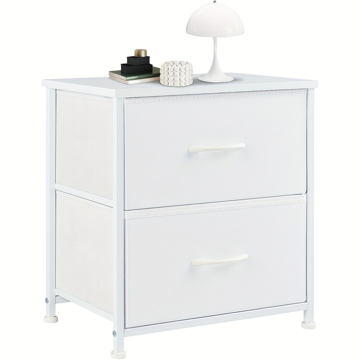 Dresser shown in the 2-drawer white option