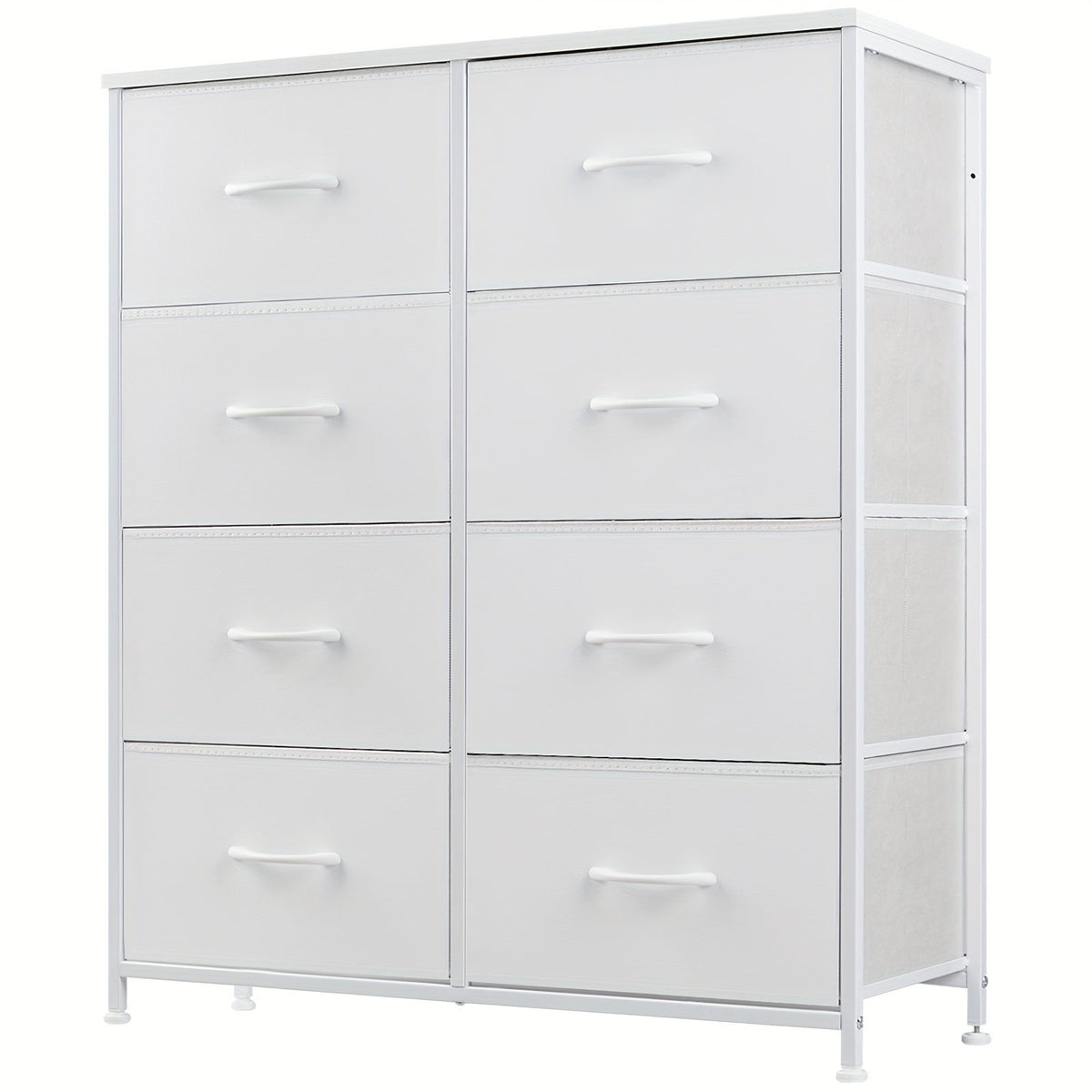 Storage Tower shown in the White, 8 draws option