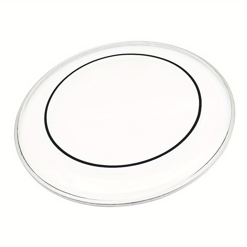Transparent Drum Head Set, 12 to 22-Inch Heads for Compatible Drum Kits detail image - detail view 6