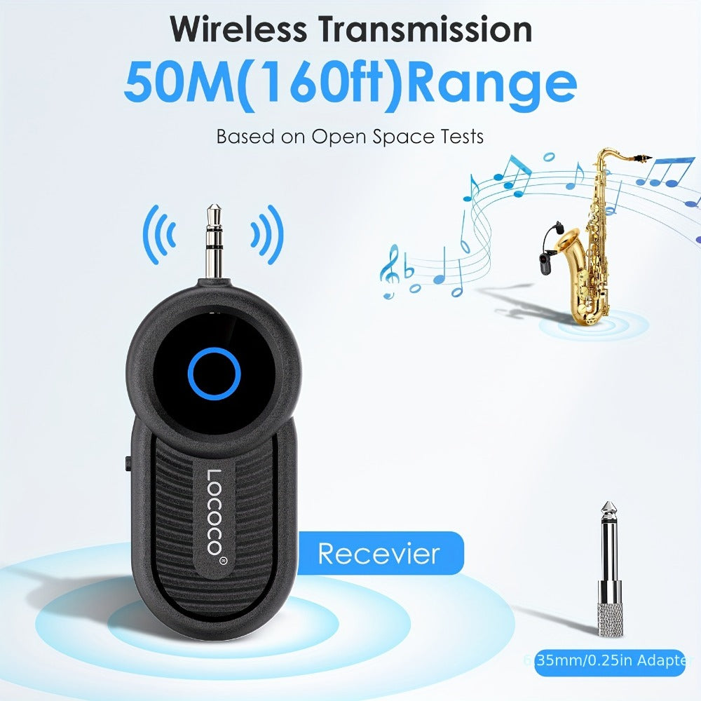 UHF Wireless Instrument Microphone for Saxophone, Brass and Winds detail image - detail view 3