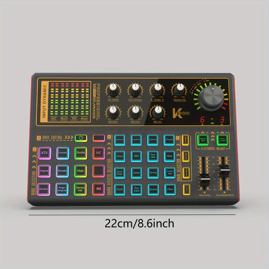 USB Audio Interface, 3.5mm, USB, Rechargeable, Podcast, Equipment for Recording detail image