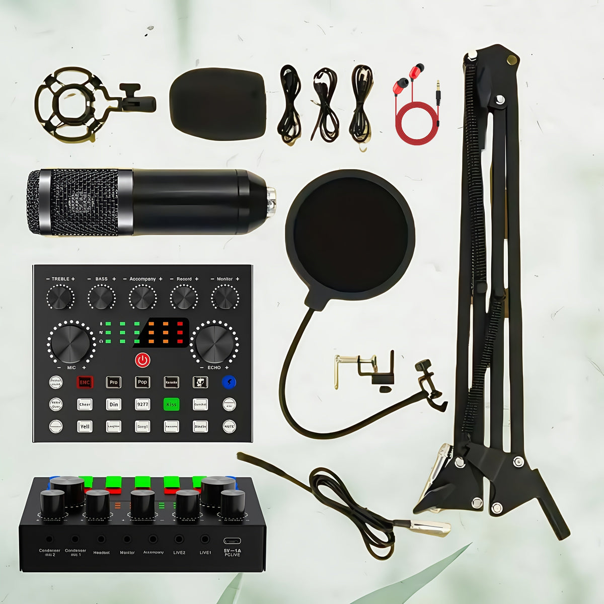 USB Audio Interface shown in the V8S kit option