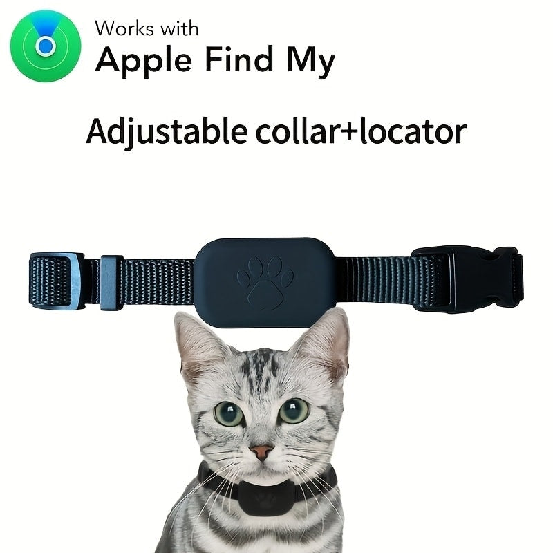 Pet GPS Tracking Collar Dual-System Smart Positioning – Anti-Lost Adjustable Collar Tracker for Cats Dogs & Puppies, Real-Time Location, Lightweight & Durable Design