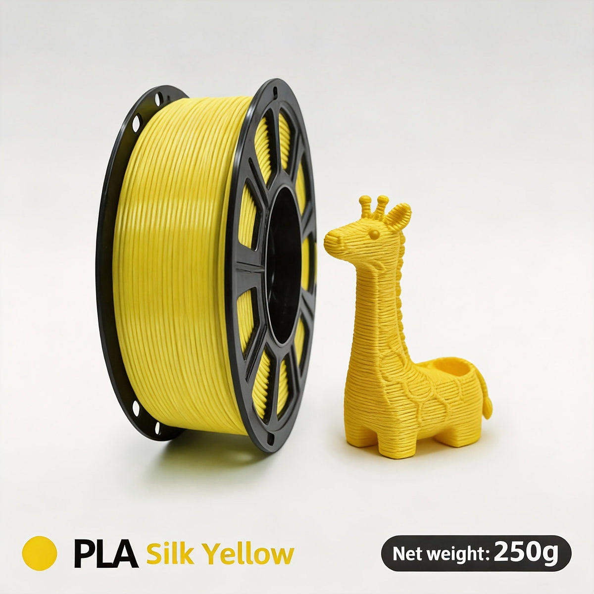 Gradient Rainbow PLA Filament 1.75mm 32 Colors – Shiny Multicolor Fast Color-Changing 250g Spool for FDM 3D Printers | Compatible with Creality Ender 3 Bambu Lab Prusa Anycubic | 3D Printing Filament