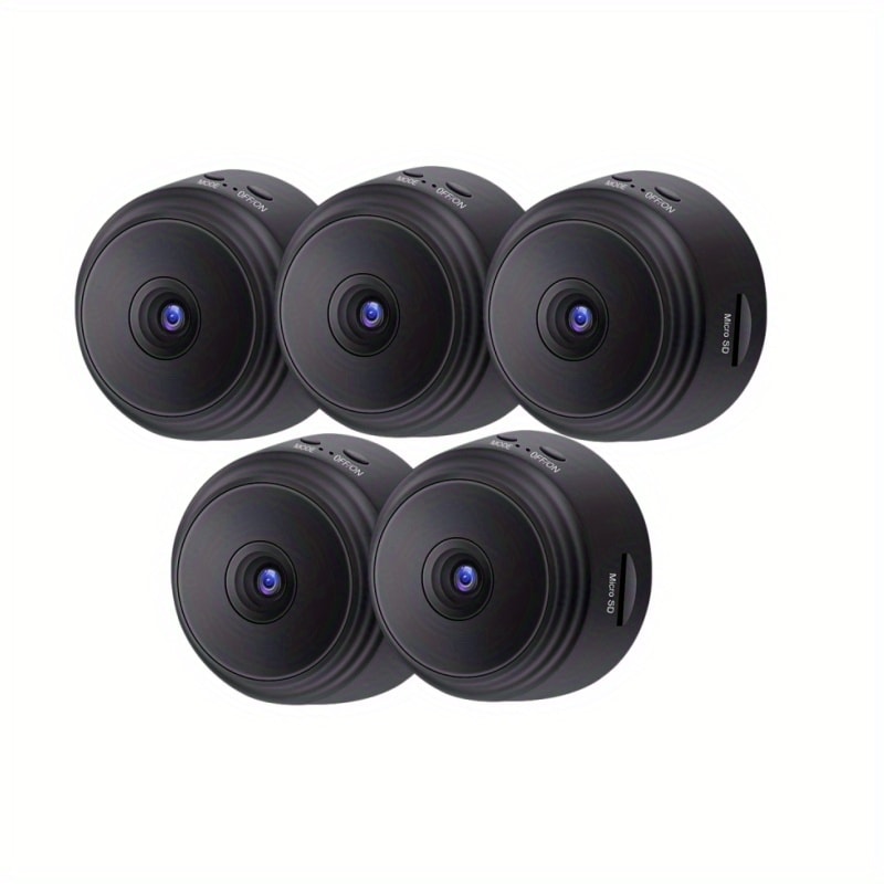 Wide-Angle Security Camera 1080P Rechargeable Battery, Multi-Pack 2/4/5/9/12 Options, Dual-Band 2.4G/5G WiFi, USB Charging, Remote Wireless Monitoring – Scalable Home Surveillance System