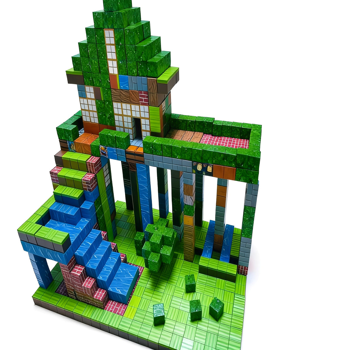Magnetic Tiles Building Set, 100 or 210 Pieces for Ages 3+