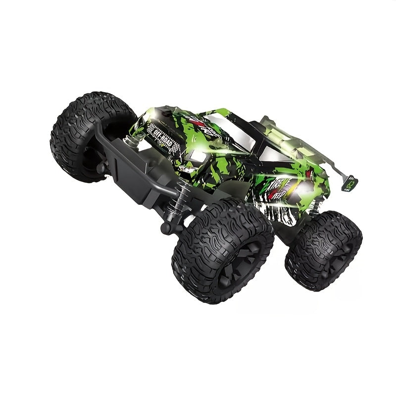 RC Off-Road Truck for Kids 2.4GHz Dual Drive Twin Motor – All-Terrain Anti-Slip Tires Remote Control Car, Sturdy Durable Boys Gift Ages 3 4 5 6 7 Birthday Easter Christmas