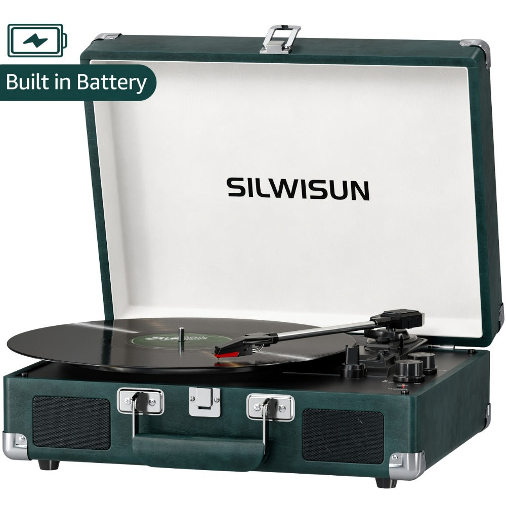 Vinyl Record, Wireless, Portable, Player, Built for Music Listening and Collecting detail image - detail view 11