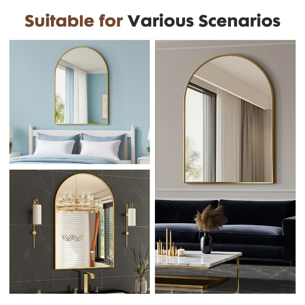 Wall Mirror, Decorative Wall Mirror for Dressing and Daily Routines detail image - detail view 14