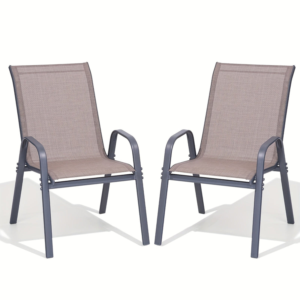 Outdoor Chair shown in the Brown, 2pcs option