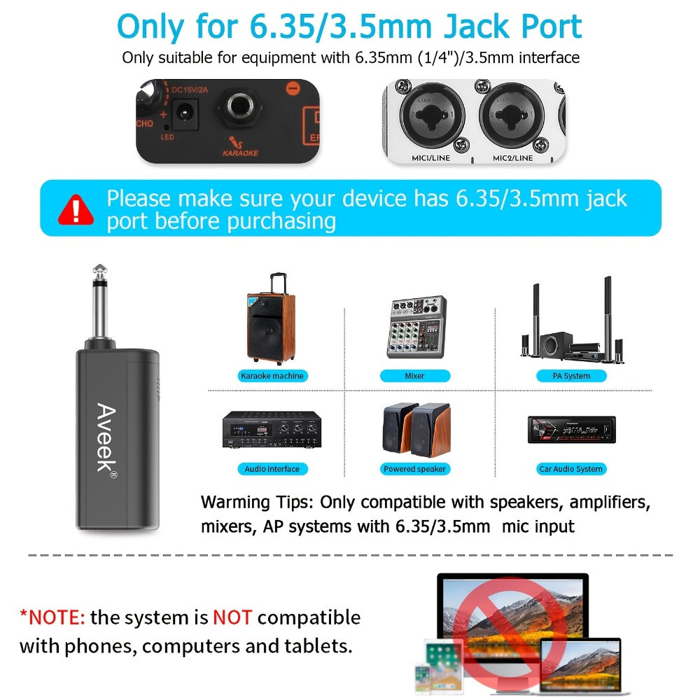 Wireless Karaoke Microphone, Wireless, USB-C, Aveek, Dynamic for Portable Singing detail image - detail view 12